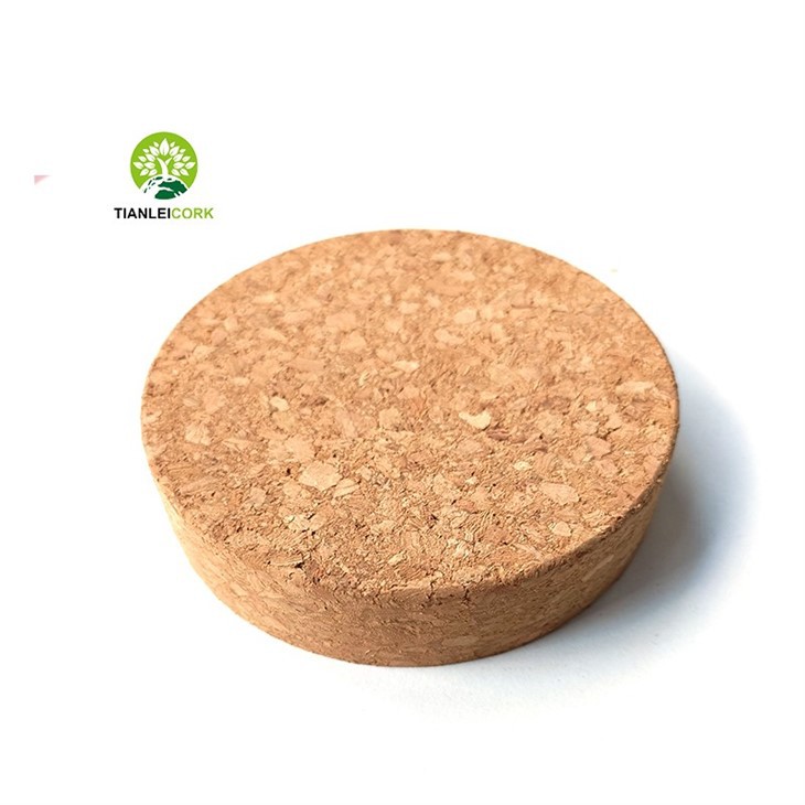 natural cork lids